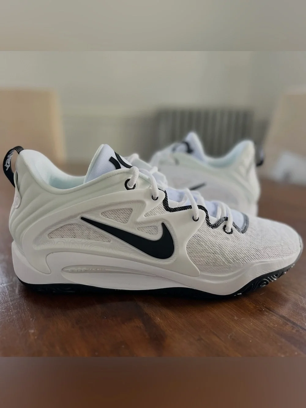 Nike KD 15 TB White/Black - Mens Size 13 - (DX6648-100)